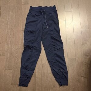 Lululemon Navy Studio Joggers size 4